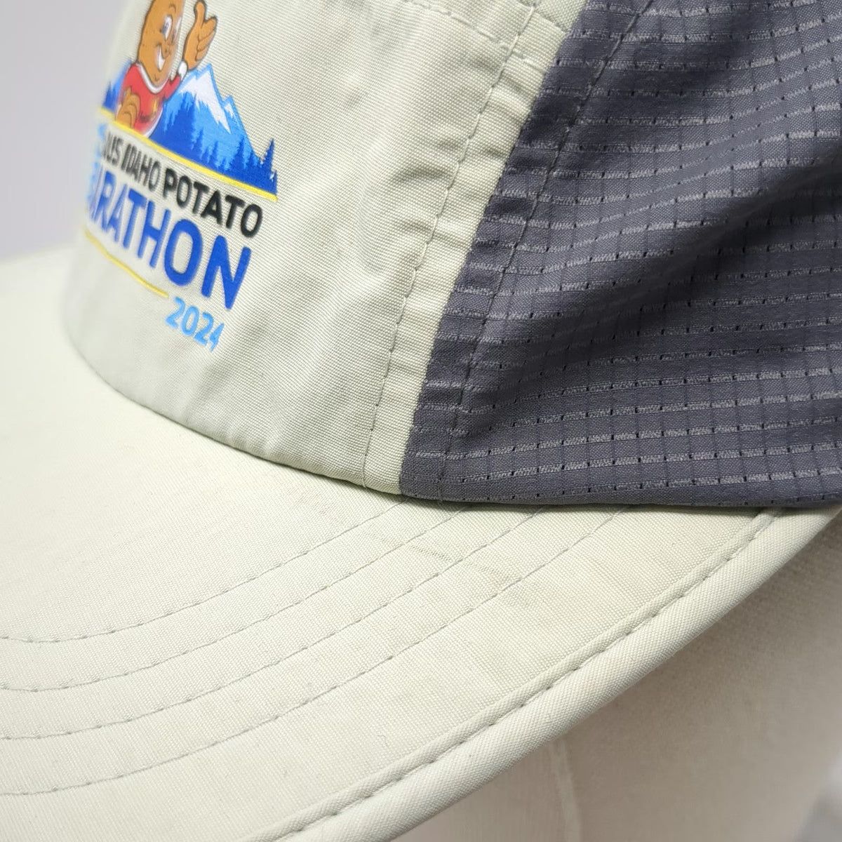 Richardson 5 Panel Beige Hat One Size Marathon Famous Idaho Potato 2024 YMCA