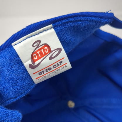 Otto Cap 5 Panel Blue OSFM Hat Trans Continental Transport TCT Rope Brim Print