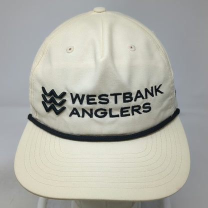 Richardson 5 Panel Beige Black One Size Westbank Anglers Jackson Hole Rope Hat