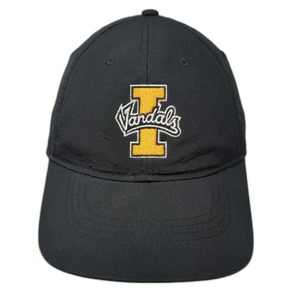 Nike Idaho Vandals NCAA Hat Black Yellow White OSFM Cap Dri-Fit Strapback Logo