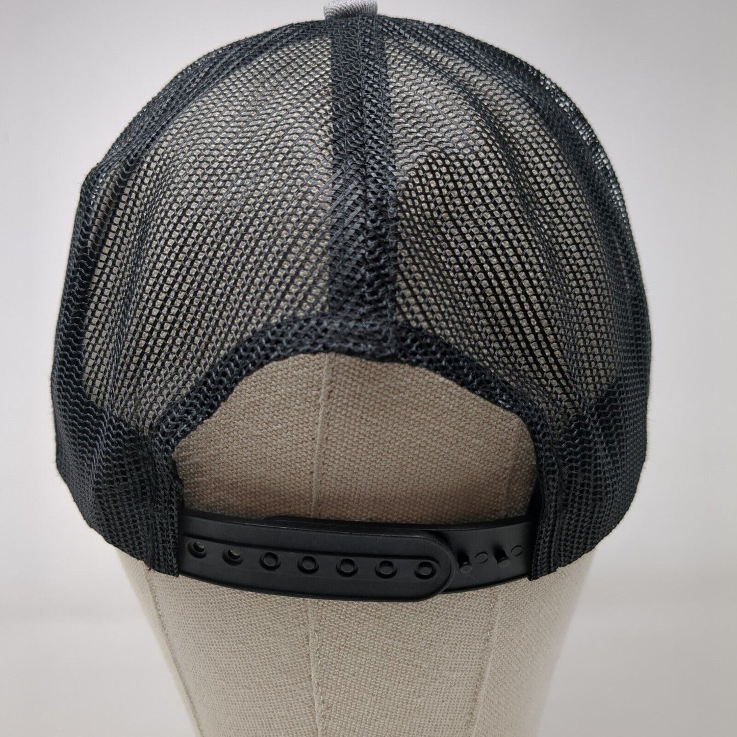 KUNA Dental Snapback Trucker Hat Gray OSFA Mesh Back Port Authority