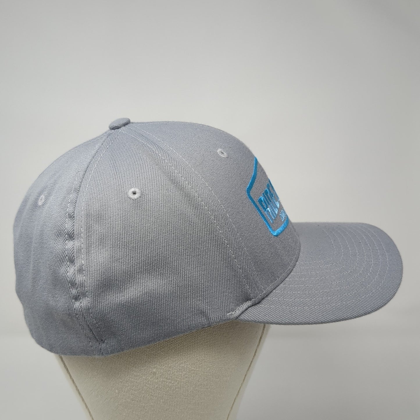 Ride On Dads Riding For The Cure Fitted Baseball Cap Gray XL Pro585 Richardson