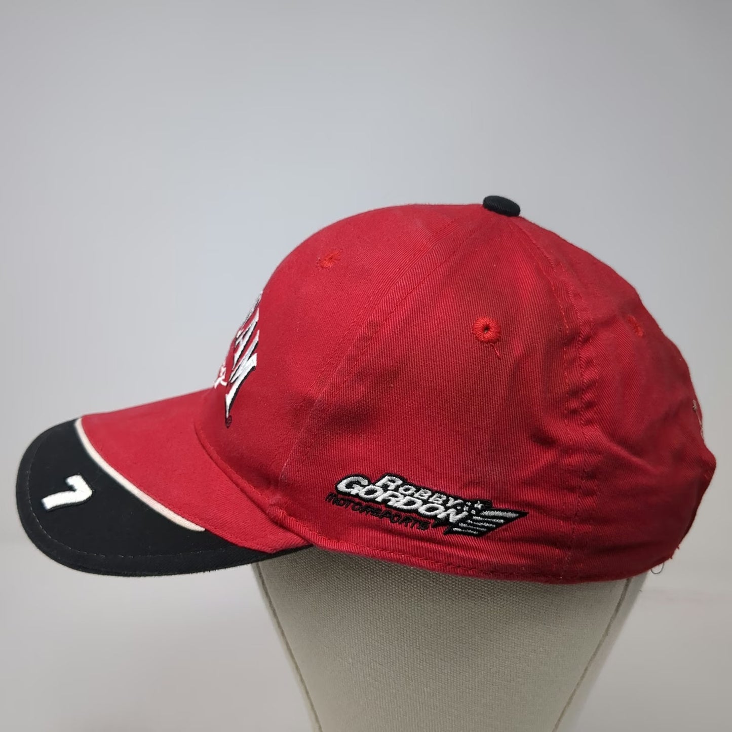 Stylemaster Baseball Cap Red OSFM Jim Beam Racing Robby Gordon Motorsports Hat