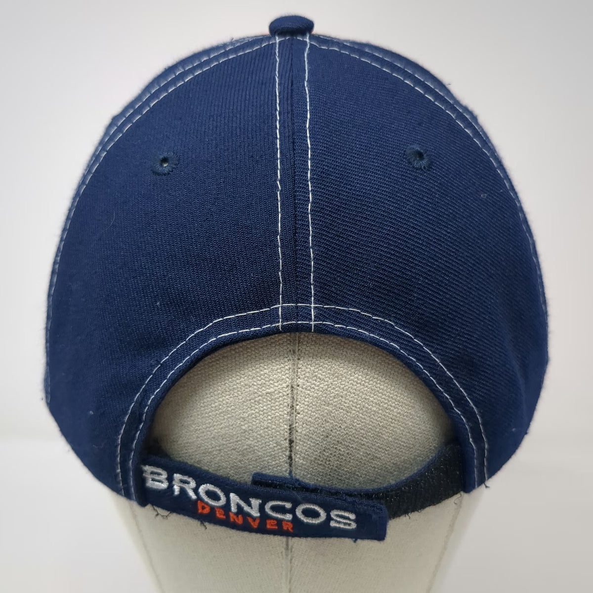 Fan Favorite Denver Broncos Baseball Cap Orange Blue One Size Embroidered Hat