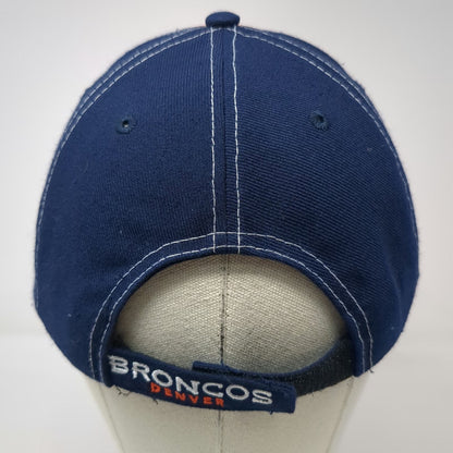 Fan Favorite Denver Broncos Baseball Cap Orange Blue One Size Embroidered Hat