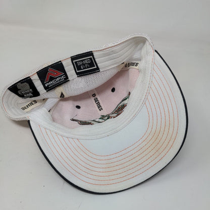 FNF Fitted Trucker Hat Multicolor S/M Mesh Back D-Series Pacific Headwear