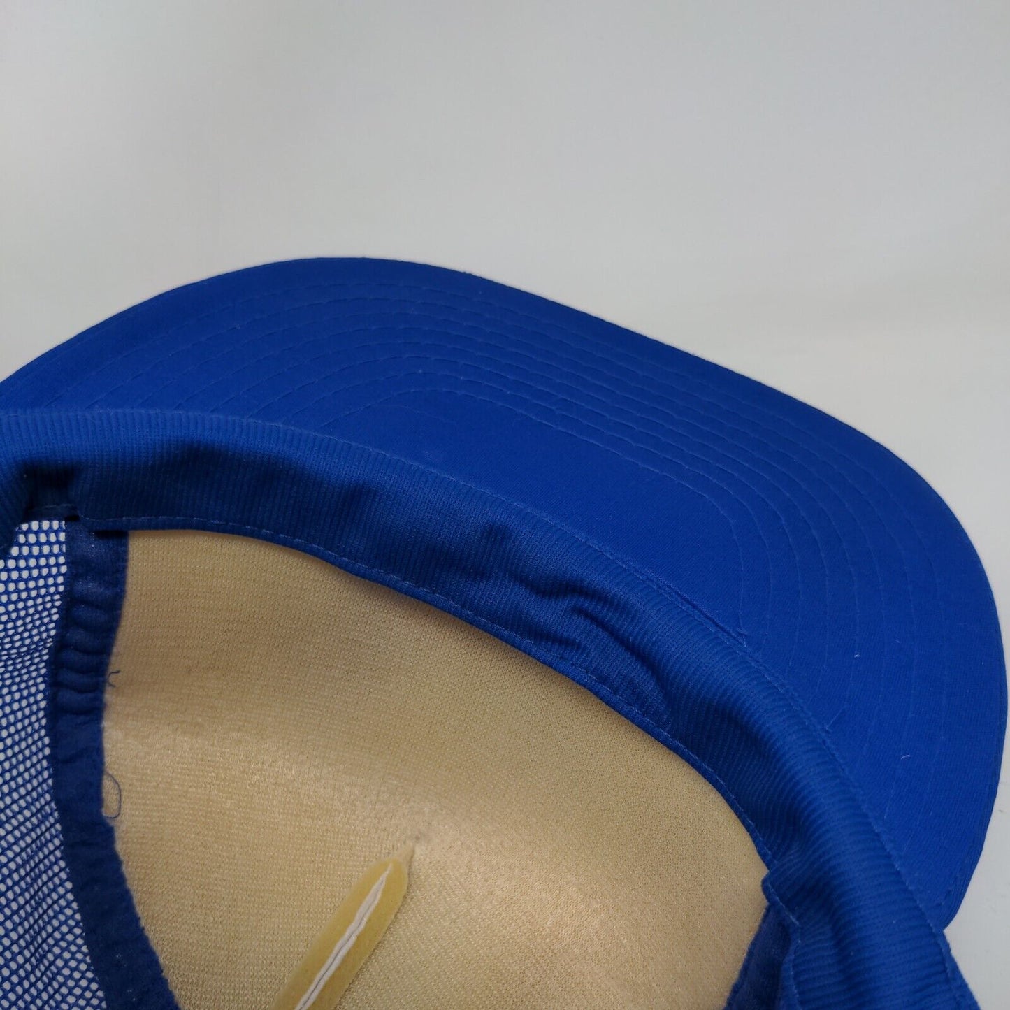 Pro-Fit Snapback Rope Trucker Hat Blue OSFA Mesh Back Colorblock