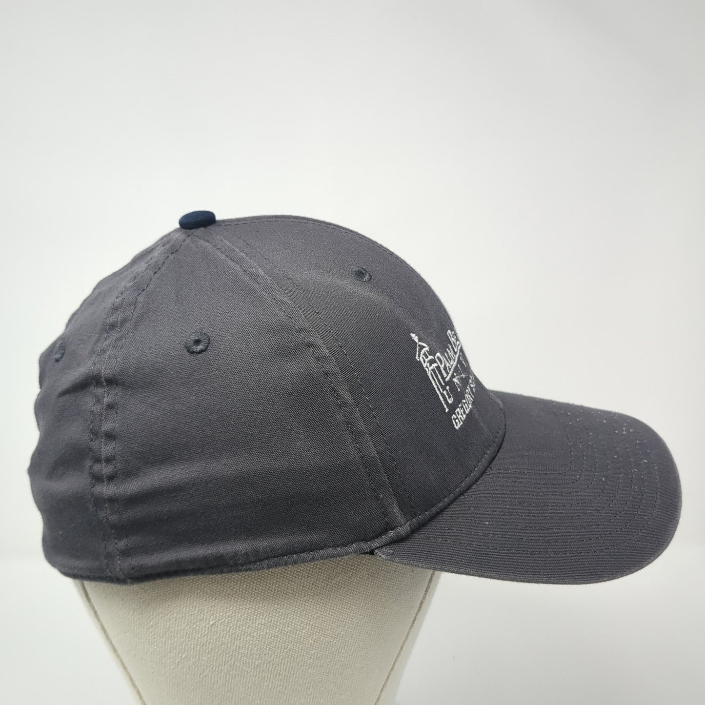 Palm Beach Atlantic University Fitted Baseball CapGray Medium 39Thirty New Era