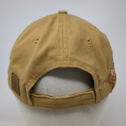 DRI DUCK Baseball Cap Brown One Size MWI Invitational Rodeo Cowboy Horse Hat