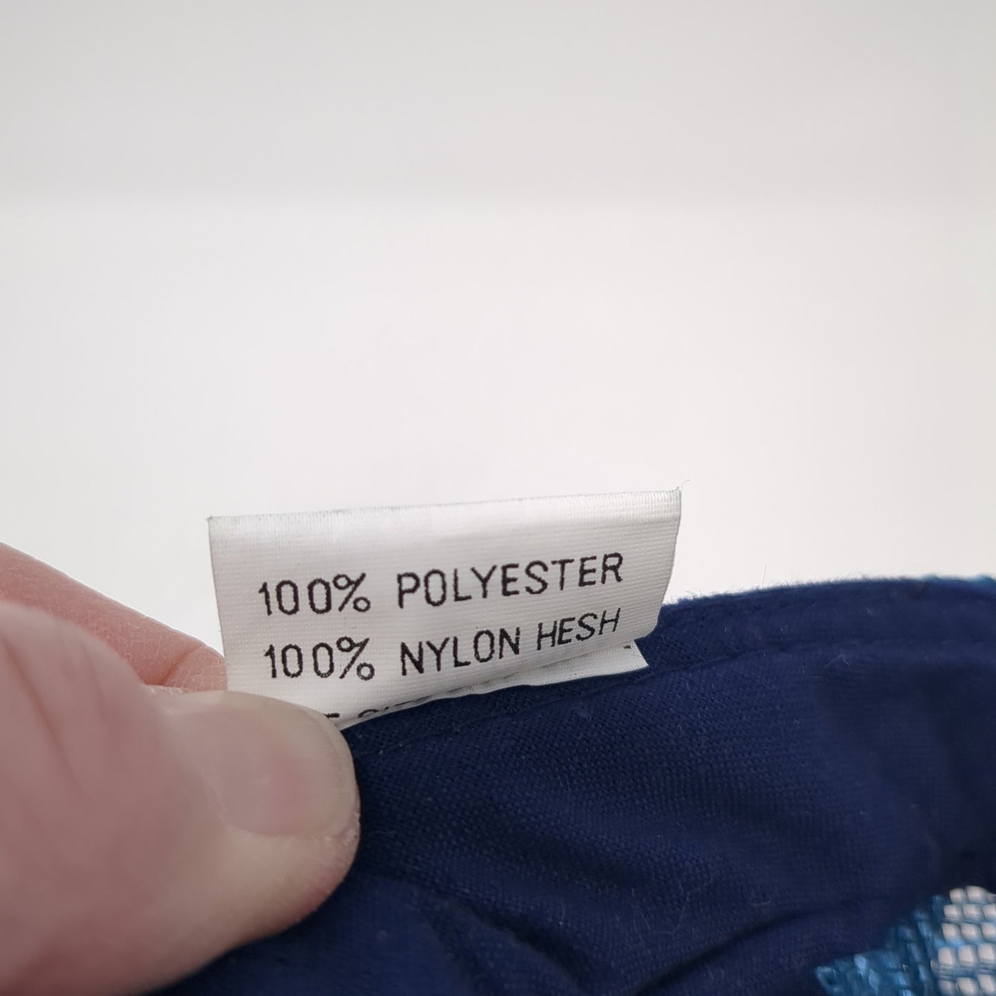 FCE Fries Correctional Equipment Inc. Rope Trucker Hat Blue One Size Mesh Back