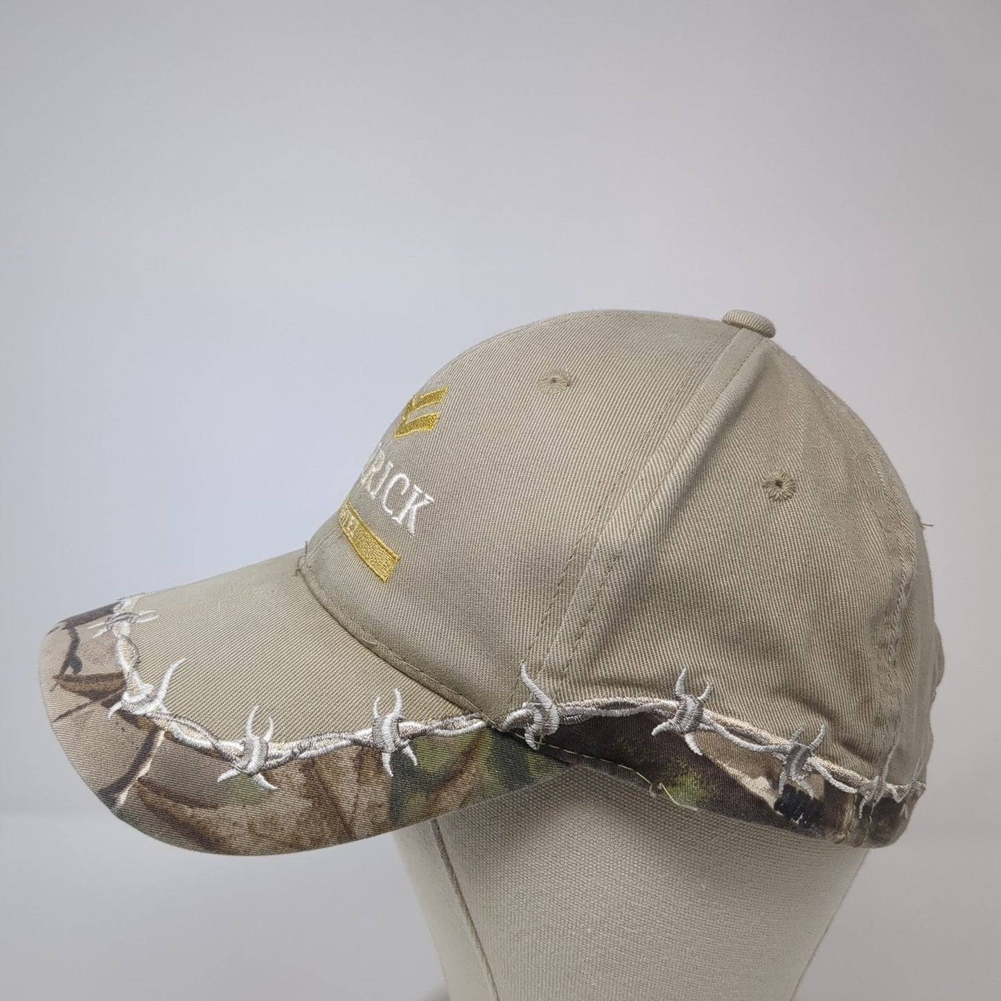 Barrick Cortez Baseball Cap Brown One Size Adjustable Camouflage Outdoor Cap