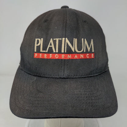Platinum Performance Fitted Hat Black S/M Black Embroidered Flexfit