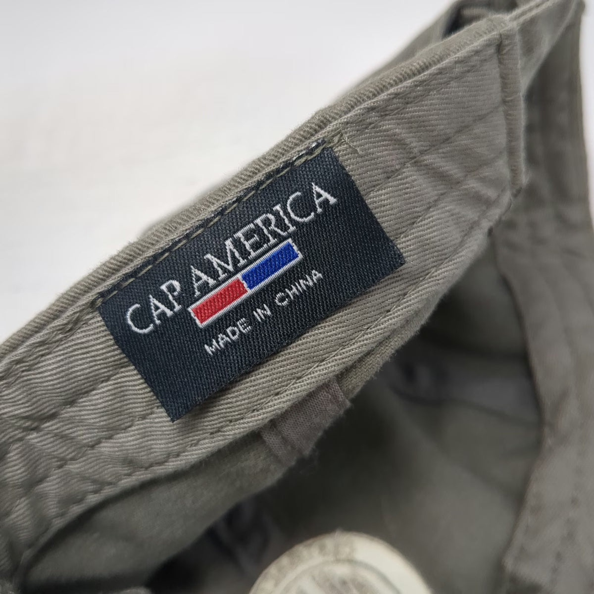 Cap America Baseball Cap Gray One Size WHC Inc Air Products GCCP Pipeline Hat