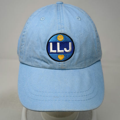 Adams Baseball Cap Blue One Size Live Like Jonathan Leather Strapback Hat