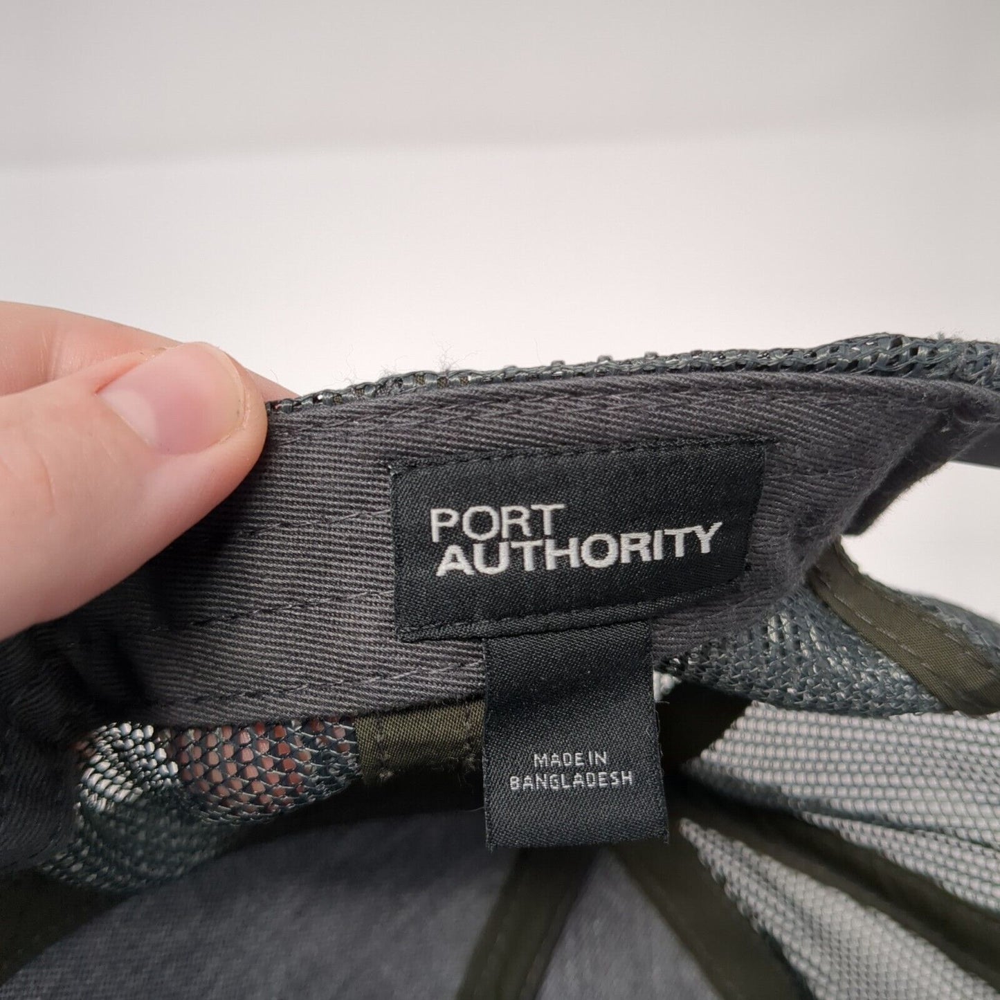 Meridian Pal Est 1996 Snapback Trucker Hat Gray OS Mesh Back Port Authority