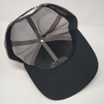 Super Nice Club Trucker Hat Black One Size Adjustable Mesh Back Richardson