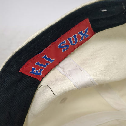 Punk Inc 5 Panel Beige Hat One Size Intertwined BS Logo Eli Sux Snapback Cotton