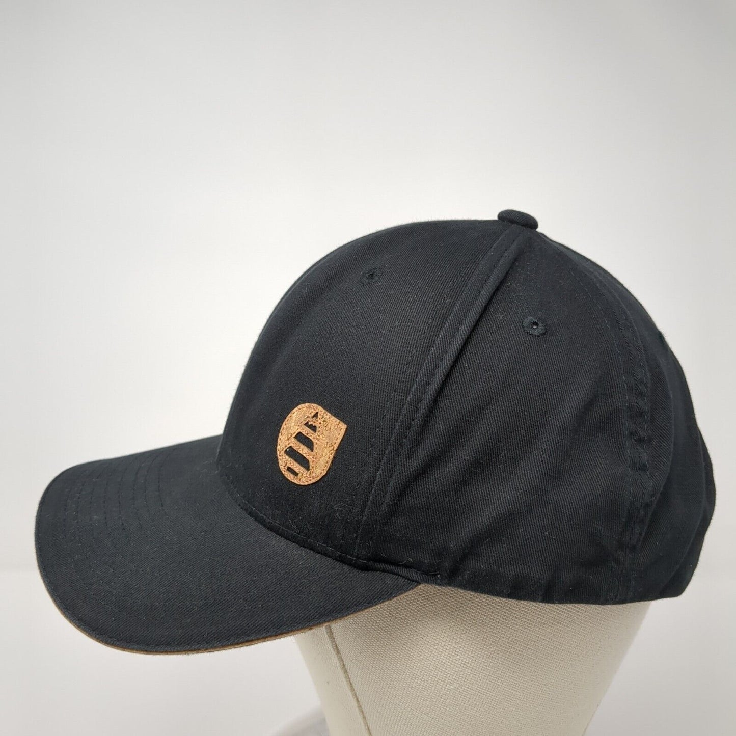 Yupoong Snapback Hat Black One Size Picture Fight Climate Change Logo