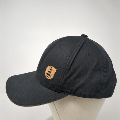 Yupoong Snapback Hat Black One Size Picture Fight Climate Change Logo