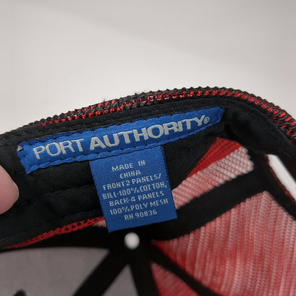 Grizzly Motorsports Snapback Trucker Hat Multi One Size Port Authority