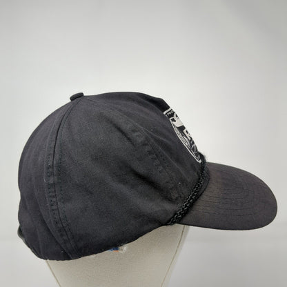 NPRA Northwest Pro Rodeo Association Snapback Hat Black OS Adjustable Rope