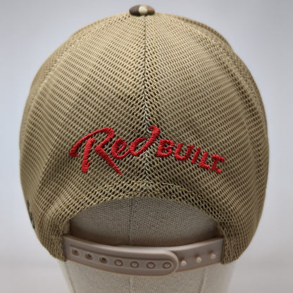 Red Built Snapback Trucker Hat Camo One Size Flexfit 110 Cap America