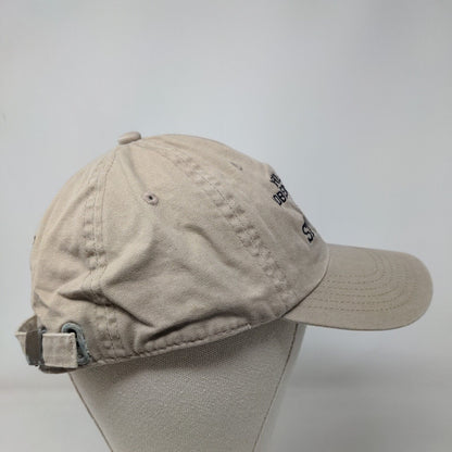 2007 Sea Time II Chris Slideback Hat Tan OSFA Embroidered Headwear Depot