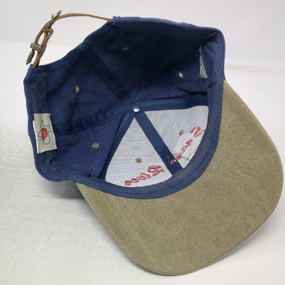 TEX KAP Baseball Cap Blue One Size Western Buckle Snake River Stampede Rodeo Hat