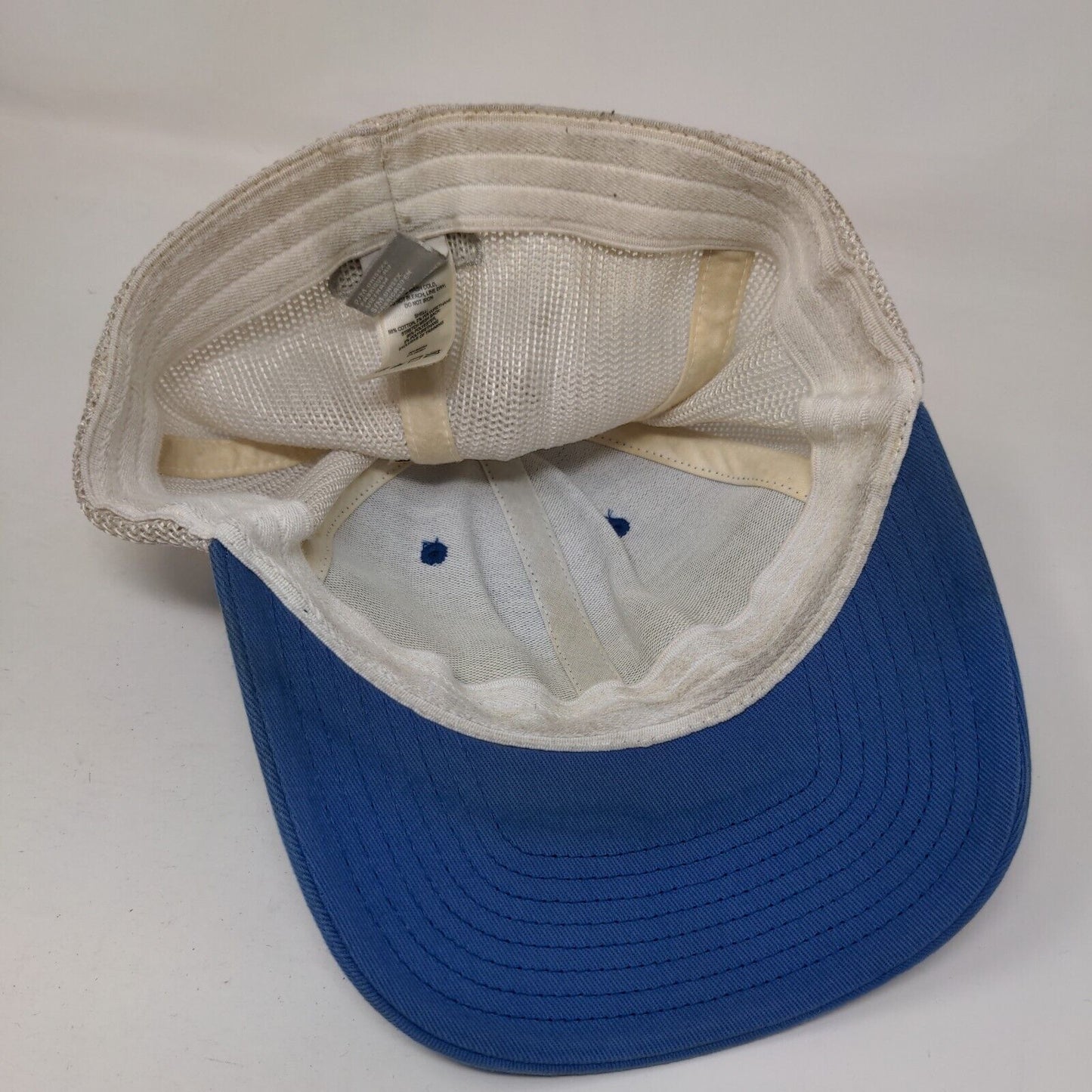 Columbia PFG Fitted Mesh Back Trucker Hat Blue Small/Medium Colorblock