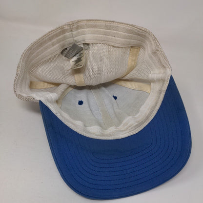 Columbia PFG Fitted Mesh Back Trucker Hat Blue Small/Medium Colorblock
