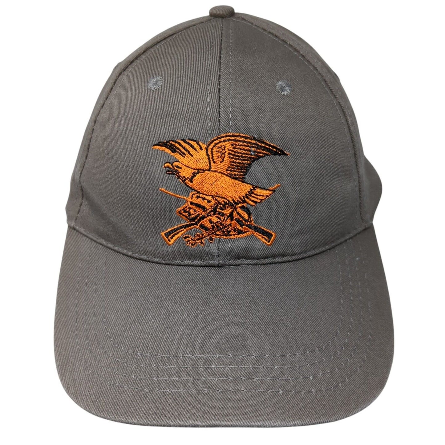 NRA National Rifle Association Strapback Hat Brown OS Adjustable Embroidered
