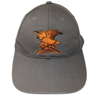 NRA National Rifle Association Strapback Hat Brown OS Adjustable Embroidered