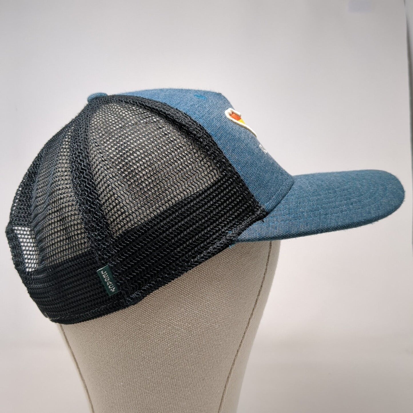 Redfish Lake Lodge Snapback Trucker Hat Green One Size Mesh Back Legacy