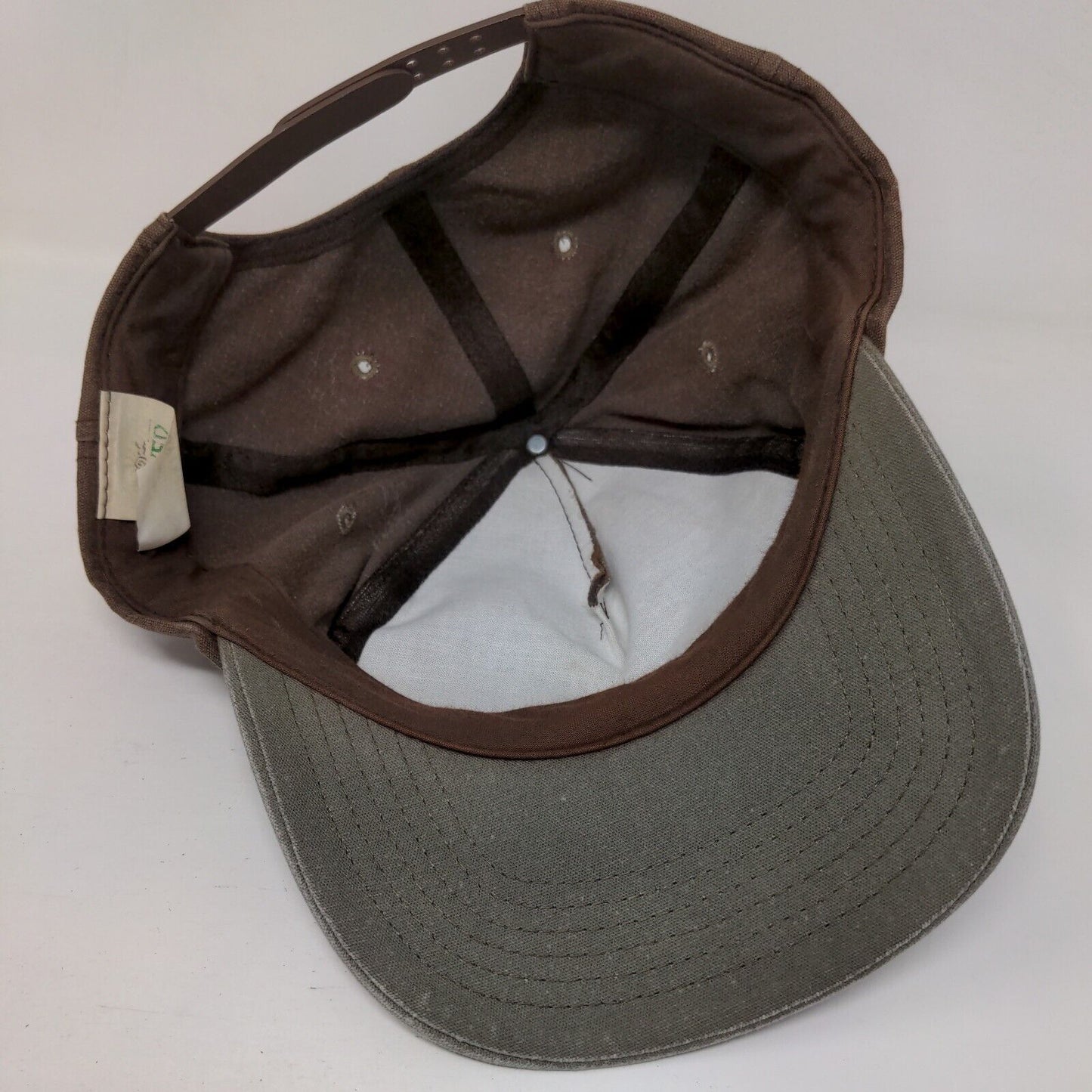 BMC West Building Materials Snapback Hat Brown OSFA Adjustable