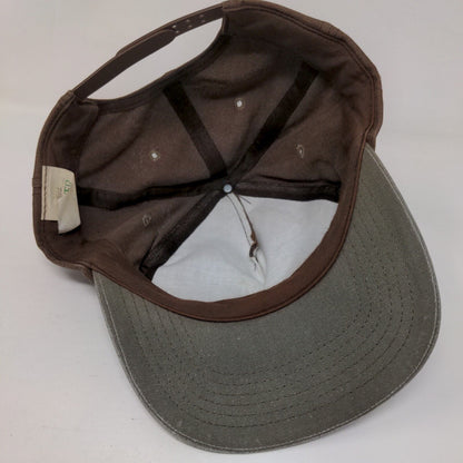 BMC West Building Materials Snapback Hat Brown OSFA Adjustable
