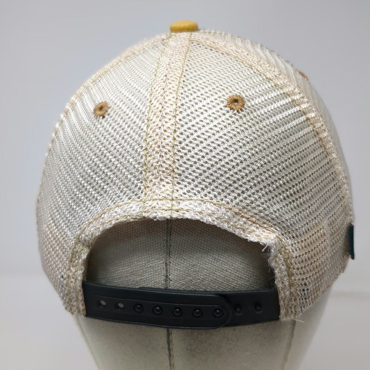 Legacy Trucker Hat One Size Black Yellow Redfish Lake Lodge Snapback Mesh
