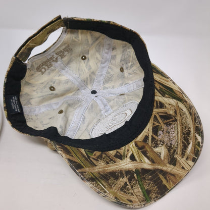 Drake International Systems Strapback Hat Camouflage OS Adjustable 6 Panel