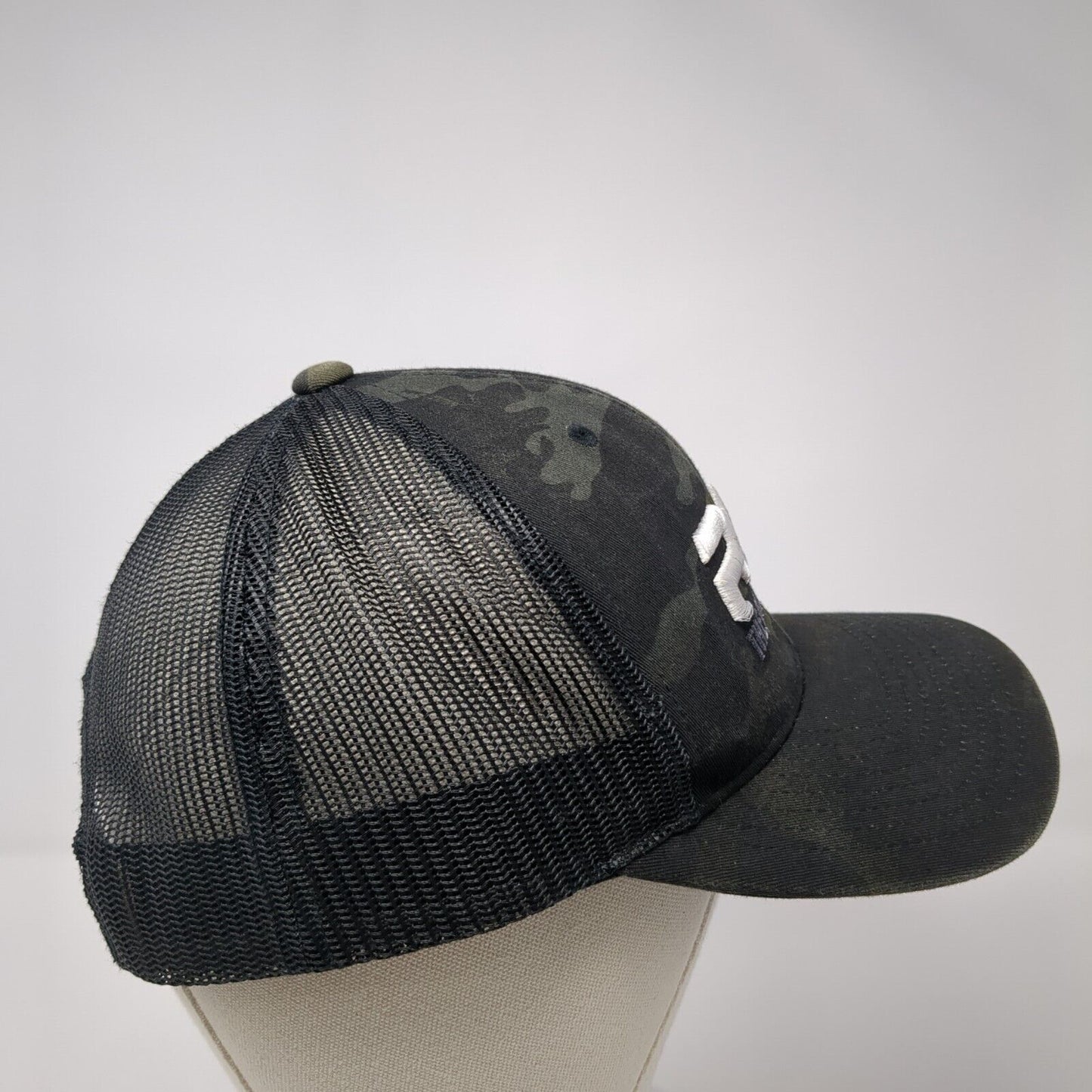 RAD The Radley Group Snapback Trucker Hat Camo One Size Mesh Back