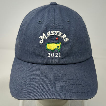 American Needle Baseball Cap Blue One Size Masters 2021 Tournament Golf Hat