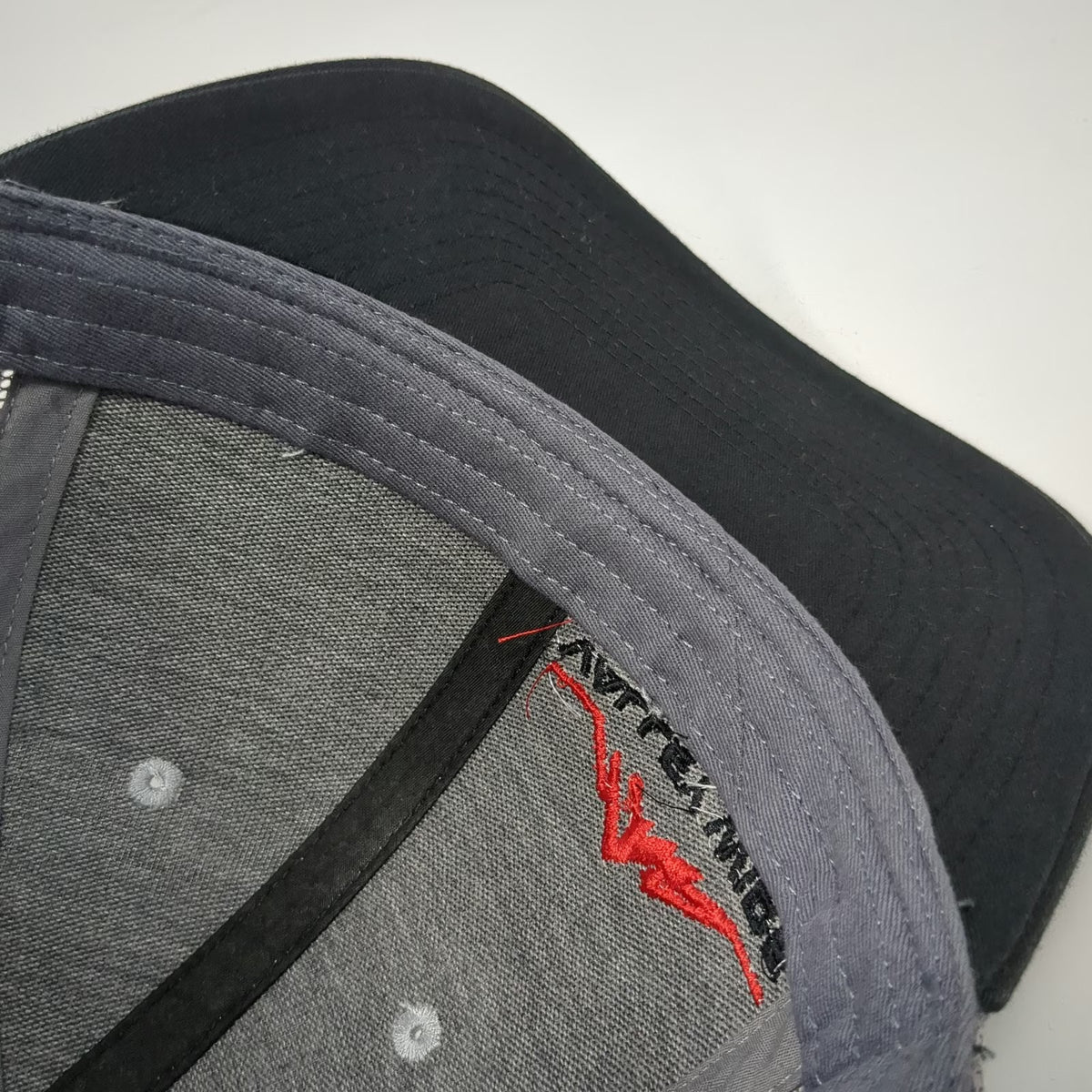 Richardson Trucker Hat Gray One Size Snapback Valley Wide Cooperative Logo Mesh
