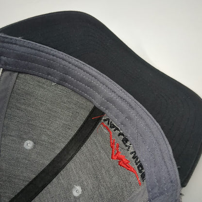 Richardson Trucker Hat Gray One Size Snapback Valley Wide Cooperative Logo Mesh