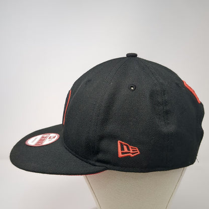 New Era Portland Trail Blazers NBA Black Snapback Hat OSFM Red Wool HWC 9FIFTY