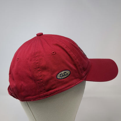 Page & Tuttle Baseball Cap Red One Size Augustine 1995 Golf Club Embroidered Hat