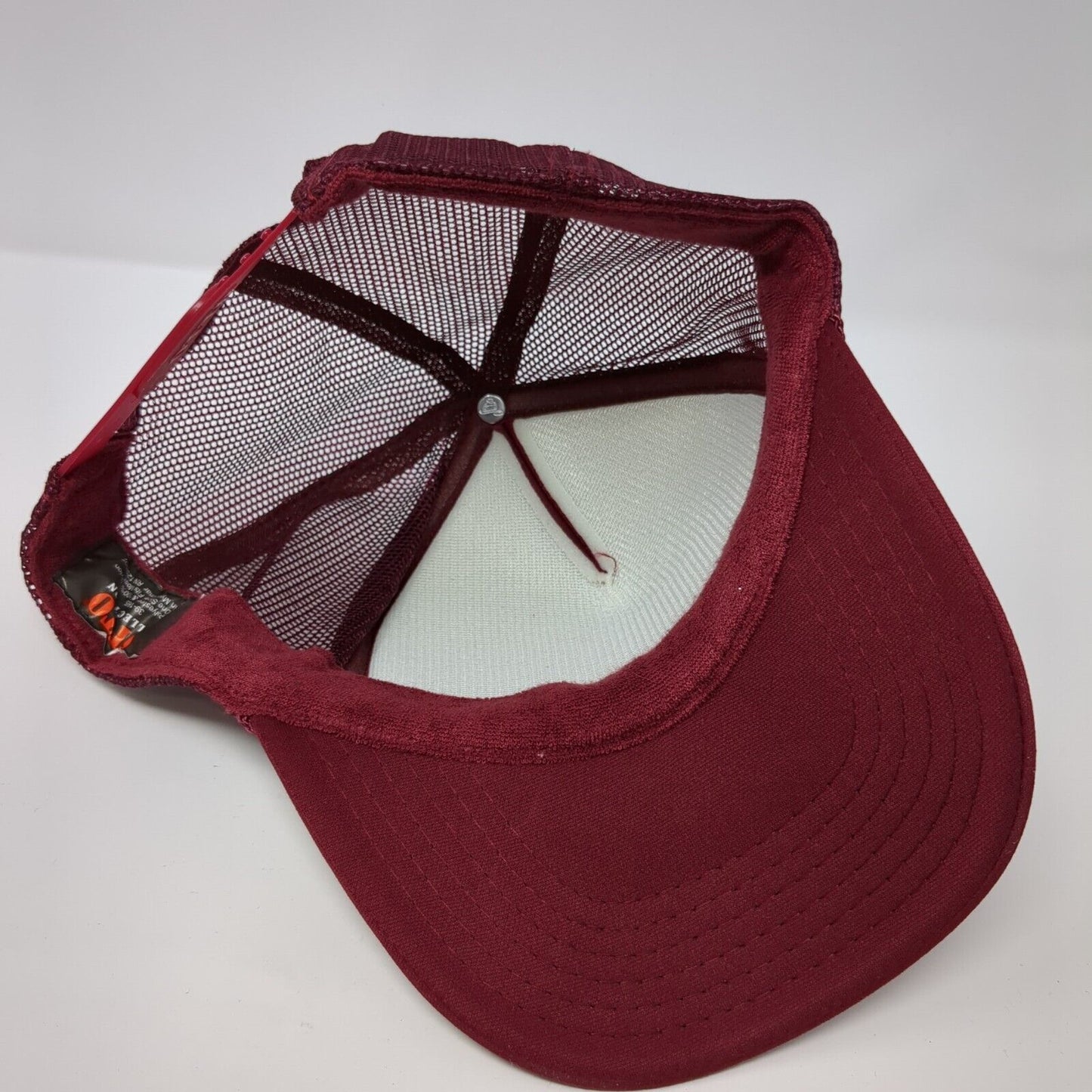 Hope Babes Snapback Trucker Hat Red One Size Adjustable Mesh Back Rope Otto