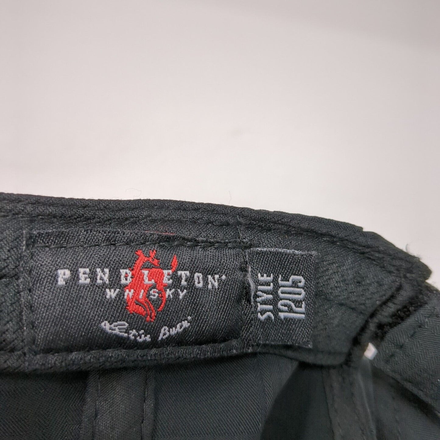 Pendleton Midnight Whisky Strapback Hat Black One Size Adjustable