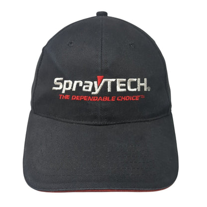SprayTech Strapback Hat Black One Size Adjustable The Dependable Choice