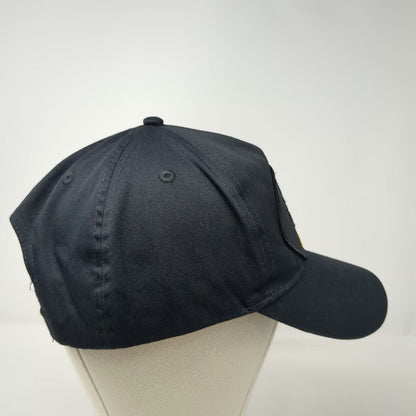 OTTO 5 Panel Black One Size Snapback Combat Medic Army Badge Embroidery Hat