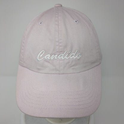 Candido Jacuzzi Reunion Slideback Hat Pink One Size Adjustable Port Authority
