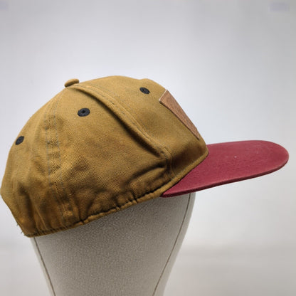 Native Northwest Snapback Hat Multi One Size Leather Patch Colorblock