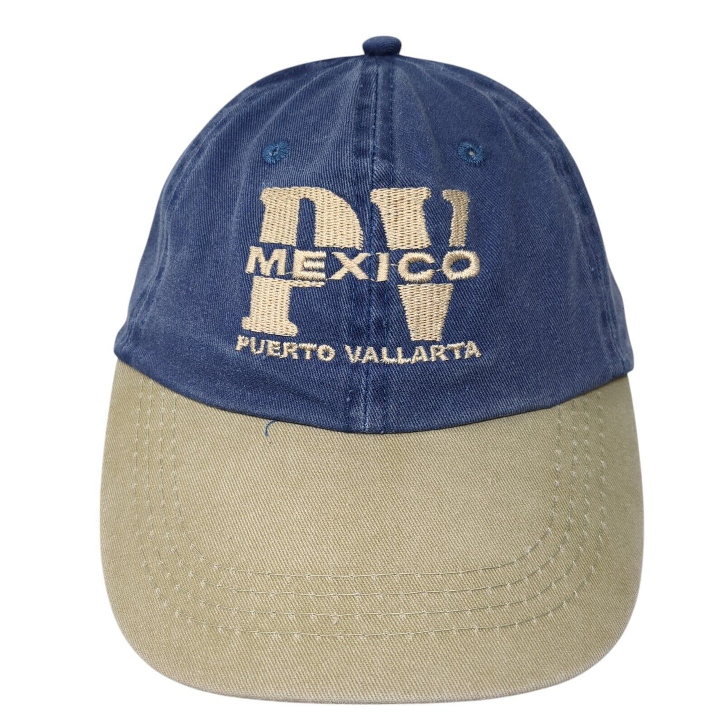 PV Mexico Puerto Vallarta Strapback Hat Multicolor One Size Adjustable dkps
